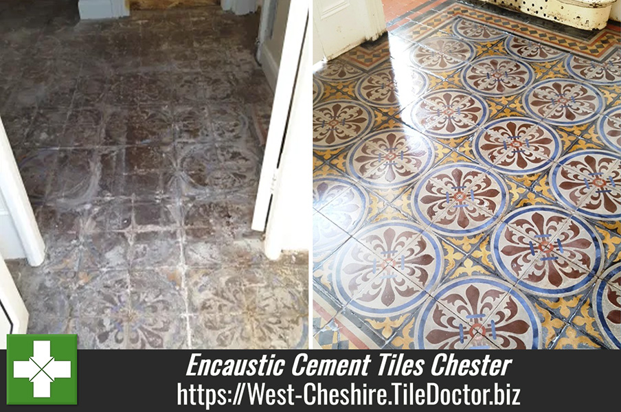 Bringing Life Back to Encaustic Cement Tiles in Chester