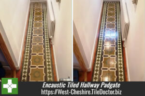 Renovating an Encaustic Tiled Hallway in Padgate near Warrington